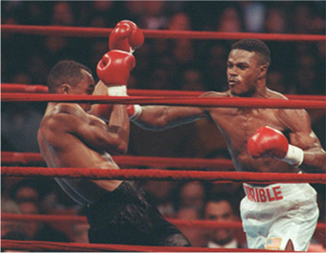 Terry punches Ray with intensity